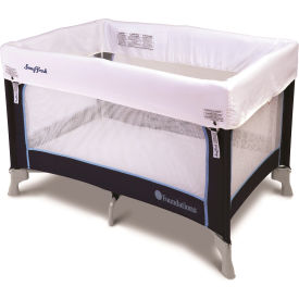 SnugFresh Celebrity Portable Travel Yard, Regatta Blue, with Cover