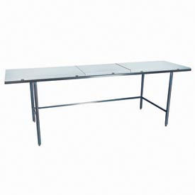 Stainless Steel Table, 36 x 36", Poly Top