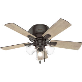 42" Crestfield Ceiling Fan - Noble Bronze - 3359 CFM w/ Light Kit
