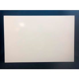Marsh Pro-Rite Painted Edge Porcelain Markerboard - 48"x72" - Frameless