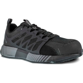 Men's Athletic Work Shoe, Black/Grey, Size 12, W