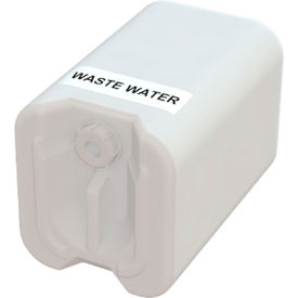 Replacement Waste Water Tank with Lid for Portable Sink Units