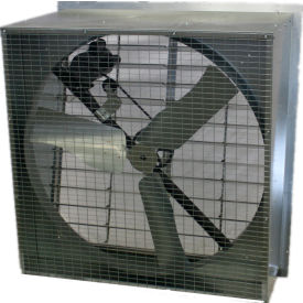 48" Slantwall Exhaust Fan - Belt Drive - 1 HP - 21100 CFM - 115/230V