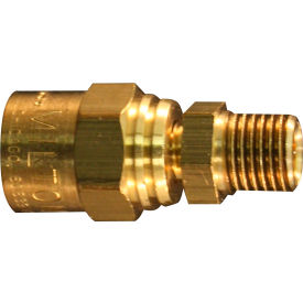 1/4" MNPT 5/8" OD Air Hose - Reusable Hose End Fitting