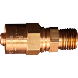 1/4" MNPT Reusable Hose End Fitting