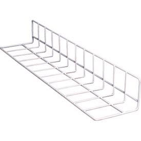 Vinyl Coated Wire Fence Dividers, Produce, White Case, 24" L, 12" Side