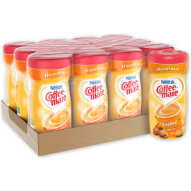 Non-Dairy Powdered Creamer, Hazelnut, 15 oz Canister, 12/Carton