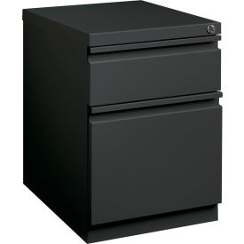 20" Deep Mobile Pedestal Box/File - Charcoal
