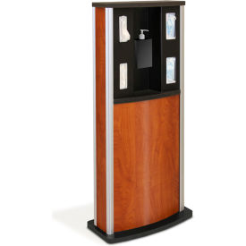 Standard Infection Control Kiosk, Cherry