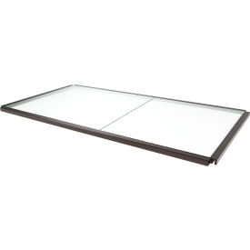 Linea Glass Shelf for Freestanding Merchandising Unit