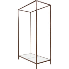 Linea Statuary Bronze Freestanding Retail Merchandising Unit