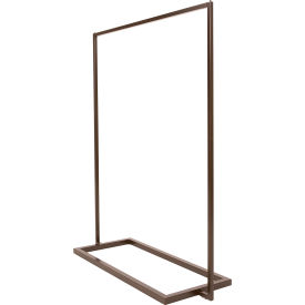 54 in. W x 66 in. H Statuary Bronze Garment Rack