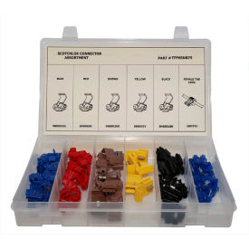 75 PC Electrical Scotch Lock Terminal Assortment