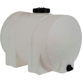35 Gallon Plastic Storage Tank - Round with Leg Supports