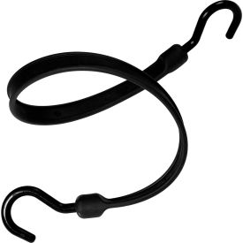 36" Bungee Strap with Over Molded Nylon Ends - Black