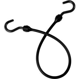 24" Bungee Cord with Over Molded Nylon Ends - Black