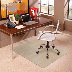 Trendsetter Chair Mat for Medium Pile Carpet - 36" x 48" - Driftwood