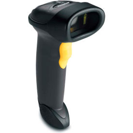 Handheld Barcode 1D Scanner w/ USB Cable & Stand, Black