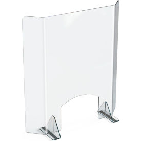 Countertop Sneeze Guard, Acrylic 29-1/2"W x 29-1/2"H