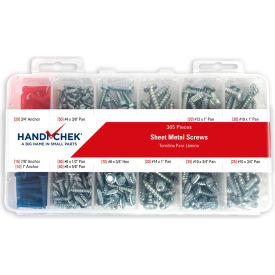 Sheet Metal Screw Assortment 365 Piece