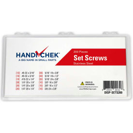Stainless Steel Assortment 200 Piece