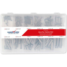 Clevis Pin Assortment Stainless Steel Plain 120 Piece Handi-Chek Version