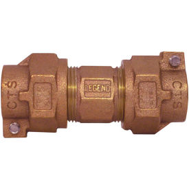 2" T-4301NL No Lead Bronze Pack Joint x Pack Joint Union - 313-218NL
