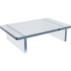 Global Approved 515363, 3"H Acrylic Deluxe Riser Display