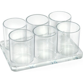 Six Cup Acrylic Deluxe Holder