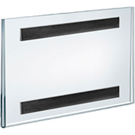 6"W X 4"H Sign Holder W/ Magnetic Strips, Pkg Qty 10