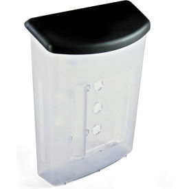 252960 Clear Frosted Outdoor Full Sheet Brochure Holder for 8.5"x11" Literature 2pk
