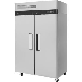 Reach In Freezer, 2 Solid Doors, 42 Cu. Ft., Stainless Steel