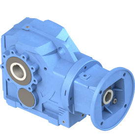 Cast-Iron Helical Bevel Speed Reducer; 213/5TC Input Flange, 10/1.
