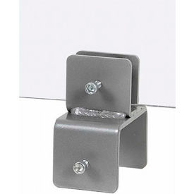 Panel Clamp for Plexiglass - Top Mounting - Pack of 2