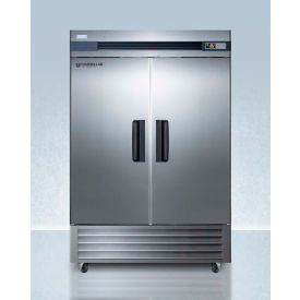 Upright Pharmacy Freezer, 49 Cu. Ft., Solid Doors