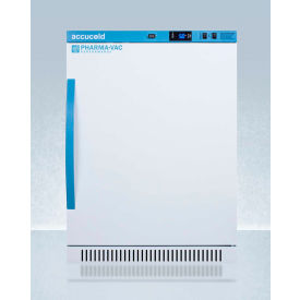 Pharma-Vac Performance ADA Height Vaccine Refrigerator, 6 Cu.Ft., Solid Door