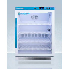 ADA Height Vaccine Refrigerator, 6 Cu.Ft., Glass Door