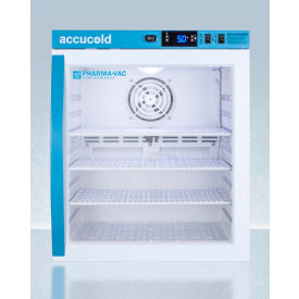 Compact Vaccine Refrigerator, 1 Cu.Ft., Glass Door