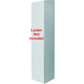 End Panel for Slope Top Locker EPST-S1872-200 18x72 - Gray