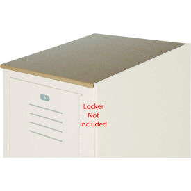 Locker Slope Top Kit for 3 Lockers 18x36 - Beige
