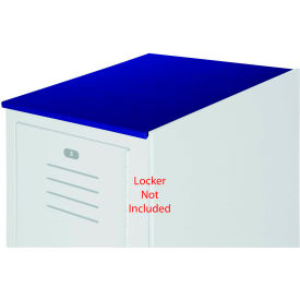 Locker Slope Top Kit for 3 Lockers 15x36 - Deep Blue