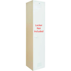 End Panel for Flat Top Locker 15x60 - Beige