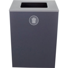 Spectrum Cube XL Trash Can, 32 Gallon, Grey