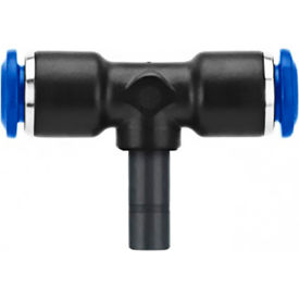 Plugin Tee 4mm Tube x 4mm Stud