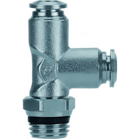 Swivel Run Tee Composite 5/16" Tube x 1/8" Swift-Fit