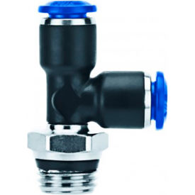 Swivel Run Tee Metal Release Collet 12mm Tube x 3/8"