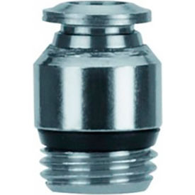 Straight Male Metal Release Collet 1/8" Tube x 10/32 UNF