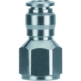 Straight Female 12mm Tube x 3/8" BSPP