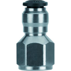 Male Adapter 8mm Straight x 1/4" BSPP