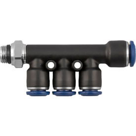 Reducing Manifold 6mm Tube x 4mm Tube x 1/8" Swift-Fit